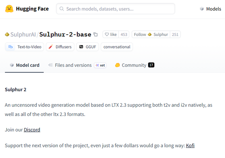 “無修正コンテンツ”も生成できる？　無検閲オープンソース動画生成AI「Sulphur 2」登場（生成AIクローズアップ）