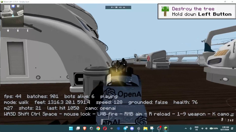 GPT-6 Astra使い『Minecraft』内で『CoD:BO2』人気マップをネイティブ動作させた動画、AIコーダーが公開