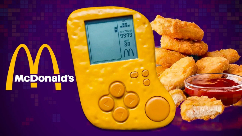 中国マクドナルドがチキンナゲット型の『テトリス』専用ゲーム機