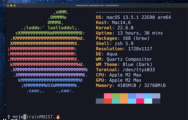 Pythonの高速スーパーセット「Mojo」がAppleシリコン搭載Macに対応間近。Windowsより先に 画像