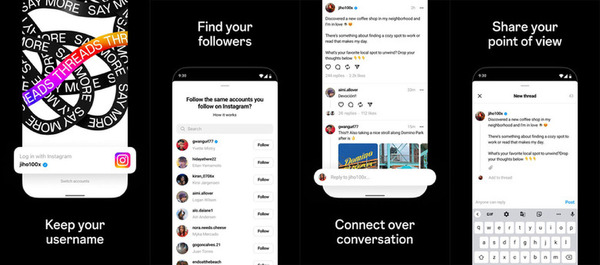 Instagramの新SNSアプリThreadsがアンケート投票とGIF投稿に対応。視聴回数表示や投稿のピン留めもテスト中 画像