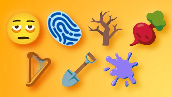 iPhoneの新しい絵文字は「目の下にクマ・スプラッター・指紋・カブ」など7種が候補。Emoji v16.0ベータレビュー開始 画像