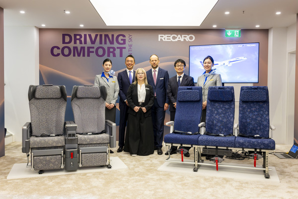 ANAの長距離機シートが生まれ変わる。RECARO製のシートにType-CとBluetoothオーディオ搭載 画像