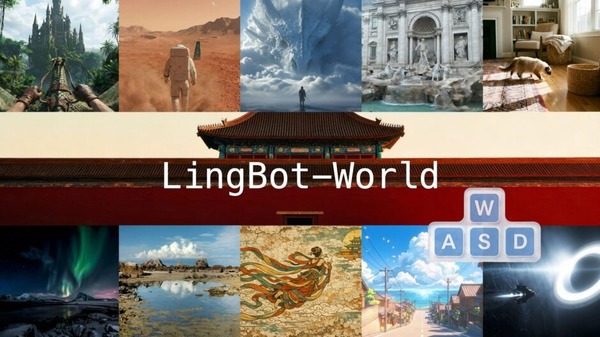 歩き回れるバーチャルワールドを生成するオープンソースAI「LingBot-World」、写真からアニメまで幅広いスタイルを生成できるフルスペック画像AI「Z-Image」など生成AI技術5つを解説（生成AIウィークリー） 画像