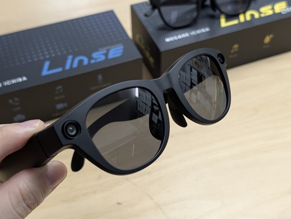 眼鏡市場までスマートグラス『Linse』発売、「ジェネリック レイバンメタ、AI抜き」な仕上がり。オーディオだけのLinse Liteも(ミニレビュー) 画像
