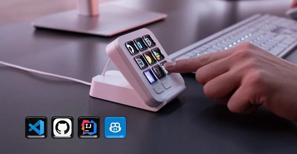 ロジからAIコントローラ『MX Keypad』発売。CodexやClaude Codeを液晶キーで操作、GitHubとネイティブ統合 画像