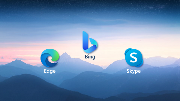 マイクロソフト、スマホ版BingとEdgeでもAIチャット提供。Skype統合でグループ会話も可能に 画像