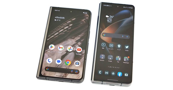 25万円の折り畳みスマホGoogle Pixel Fold先行レビュー。Galaxy Z Fold4ユーザー視点で使い勝手を確認（石野純也） 画像