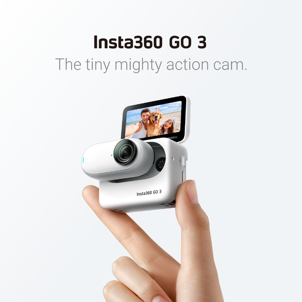 Insta360 GO 3発売。超小型どこでもカメラが大幅進化、画面付き「アクションポッド」と合体 画像