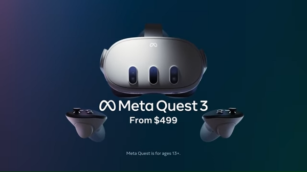 VRヘッドセットMeta Quest 3が米FCCに登録、発売近づく。Wi-Fi 6E対応、コントローラは単3電池使用 画像