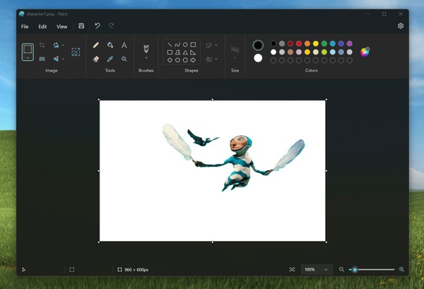 Windowsの「ペイント」が1クリック背景除去に対応、対象だけ簡単切り抜き。Windows Insider向け提供開始 画像