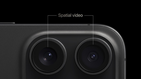 iPhone 15 Proは3D立体映像「空間ビデオ」撮影対応、空間コンピュータVision Proで追体験が可能に 画像