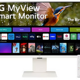 LG、31.5型4KのLG MyViewスマートモニタ発売。YouTubeやネトフリ等が
