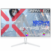 JAPANNEXTの27型4Kゲーミングモニタに白い新モデル、3万6980円 PS5の