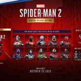 PS5『Marvel's Spider-Man 2』10月20日発売決定。2人の
