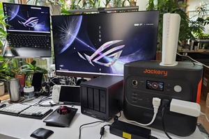 PCとディスプレイを丸1日稼働。日常使いポータブル電源の実力を本気で検証してみた 画像