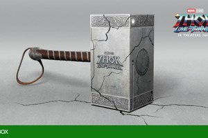 雷神の槌ムジョルニア型Xboxを抽選プレゼント。『ソー：ラブ＆サンダー』公開記念 画像