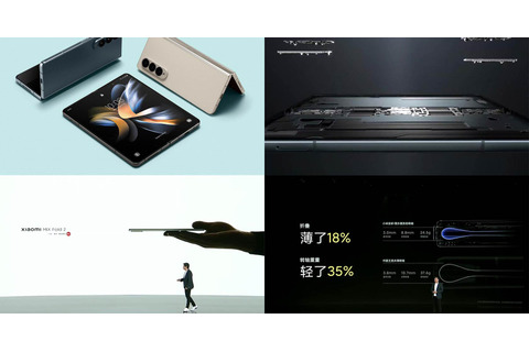 Galaxy Z Fold4とXiaomi MIX Fold 2の違いにみる折りたたみスマホ競争。サムスンは操作性、シャオミはハードで勝負 画像