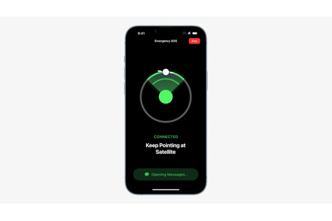 iPhone 14シリーズは衛星通信機能搭載。緊急通報や「探す」での現在地共有など 画像