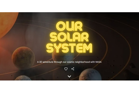ARで惑星や宇宙船を楽しみながら学べる特設サイト、GoogleとNASAが公開 画像
