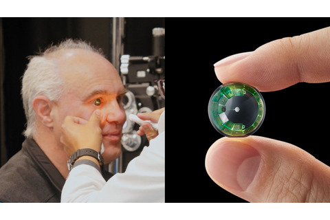視界に情報を重ねるARスマートコンタクトレンズ Mojo Lens 装着試験を開始 画像