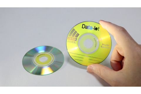 標準の約1.6倍、容量300MBの特殊な「高密度8センチCD-R」(容量300MB・2001年頃~):ロストメモリーズ File003 画像