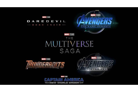 マーベル、MCUフェイズ5・6新作と予告編を一挙発表。2025年は『アベンジャーズ』2本 画像