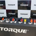 ▲歴代TORQUE。写真右寄りのイエローの端末は、「TORQUE G04」のヤマト運輸モデル