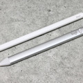 ▲Apple Pencilの安価なニセモノと、LogicoolのCrayon（USB-C）。どちらも筆圧感知には対応していない