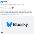 Twitter発の分散型SNS『Bluesky』が新ロゴ発表🦋、外部からログインなしで読めるアップデート実施