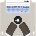 事務コンやワープロで使われたスパイラル記録の磁気ディスク「データカセット」（16KB～、1982年頃～）：ロストメモリーズ File045