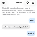 iOS 26始動。Apple IntelligenceのFoundation Modelとネット無接続でチャットしたら「iPhone純正LLM、意外とやるじゃん」（CloseBox）