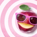 Apple with Sunglasses