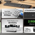 ベルキン、14ポート搭載Thunderbolt 4ドック INC030発売　DP x2とHDMIで3画面出力、96W PD給電でノートをワークステーション化