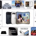 折りたたみ iPhone Duoは36万4800円から。カメラ穴なし「白銀比」大画面で独自UI採用とペン対応、最速A20 Proチップ採用