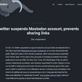 Twitter、競合SNSマストドンへのリンク禁止を解除（CloseBox）