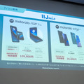 折り畳みスマホmotorola razr 40 ultra、7月21日発売。キャリアではIIJmio独占販売