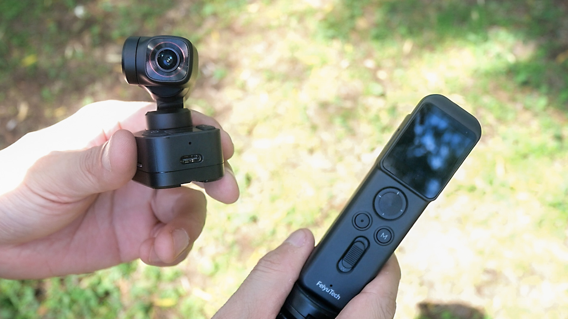 Feiyu Pocket 3」動画レビュー。分離して遠隔操作できる超小型ジンバルカメラ