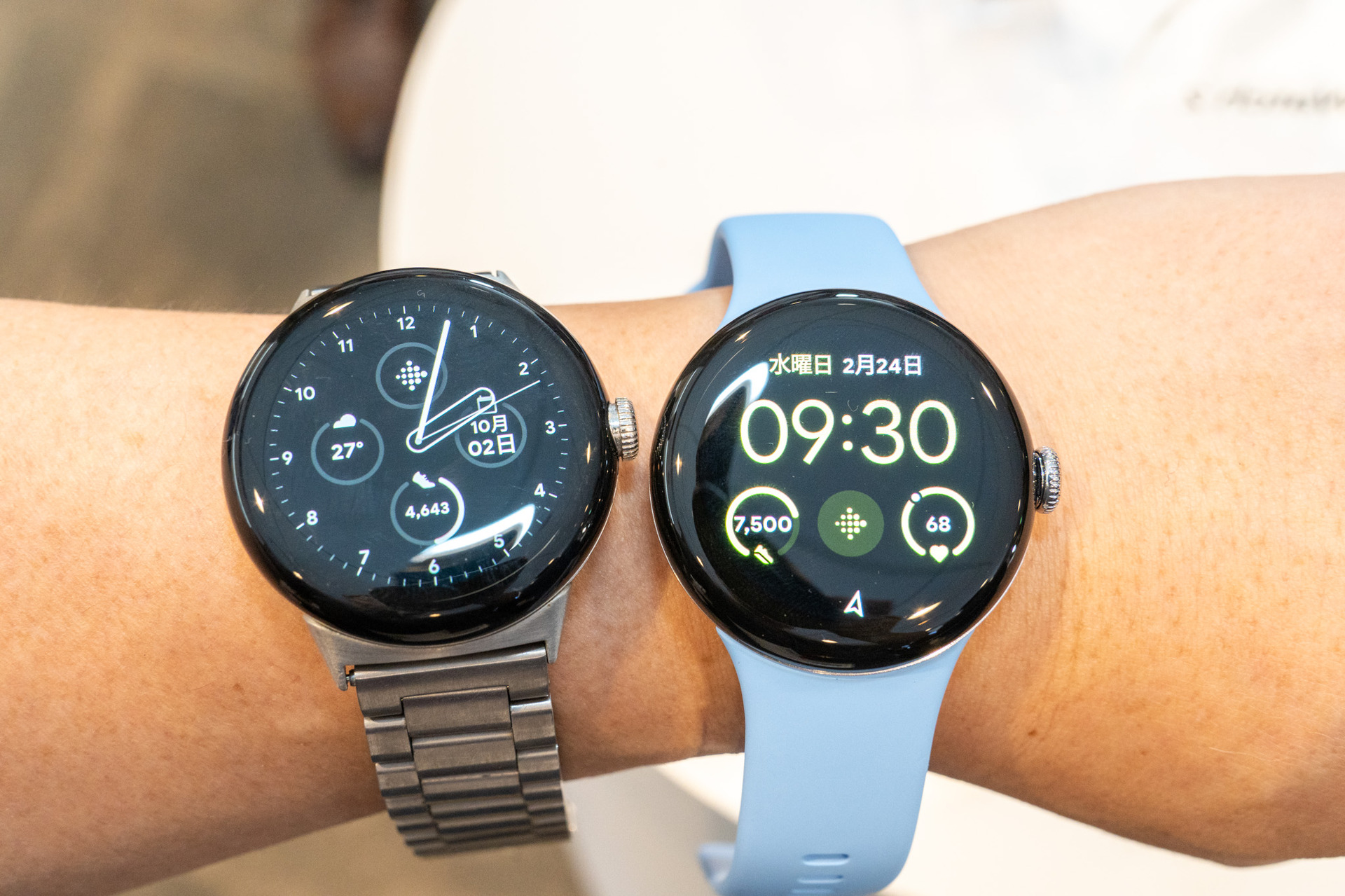Google Pixel Watch 2発表、常時表示でも時間駆動にバッテリー延長