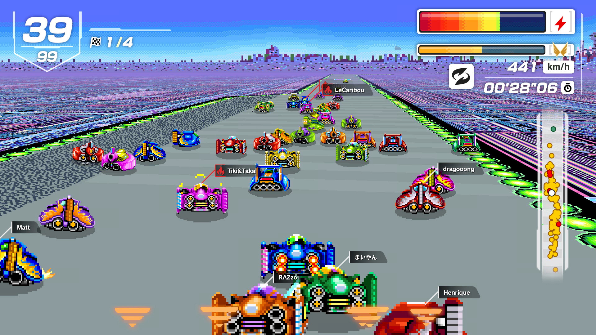 F-ZERO 99』に初代ルールの「クラシックレース」追加。スピンアタック