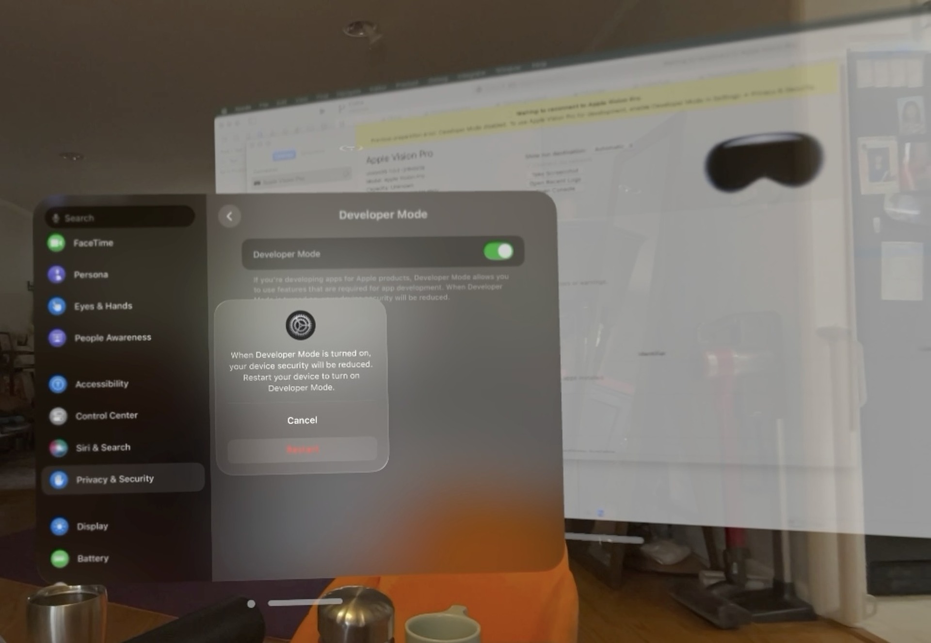手に入れたApple Vision Proでアプリ開発。シミュレータから実機で開発 