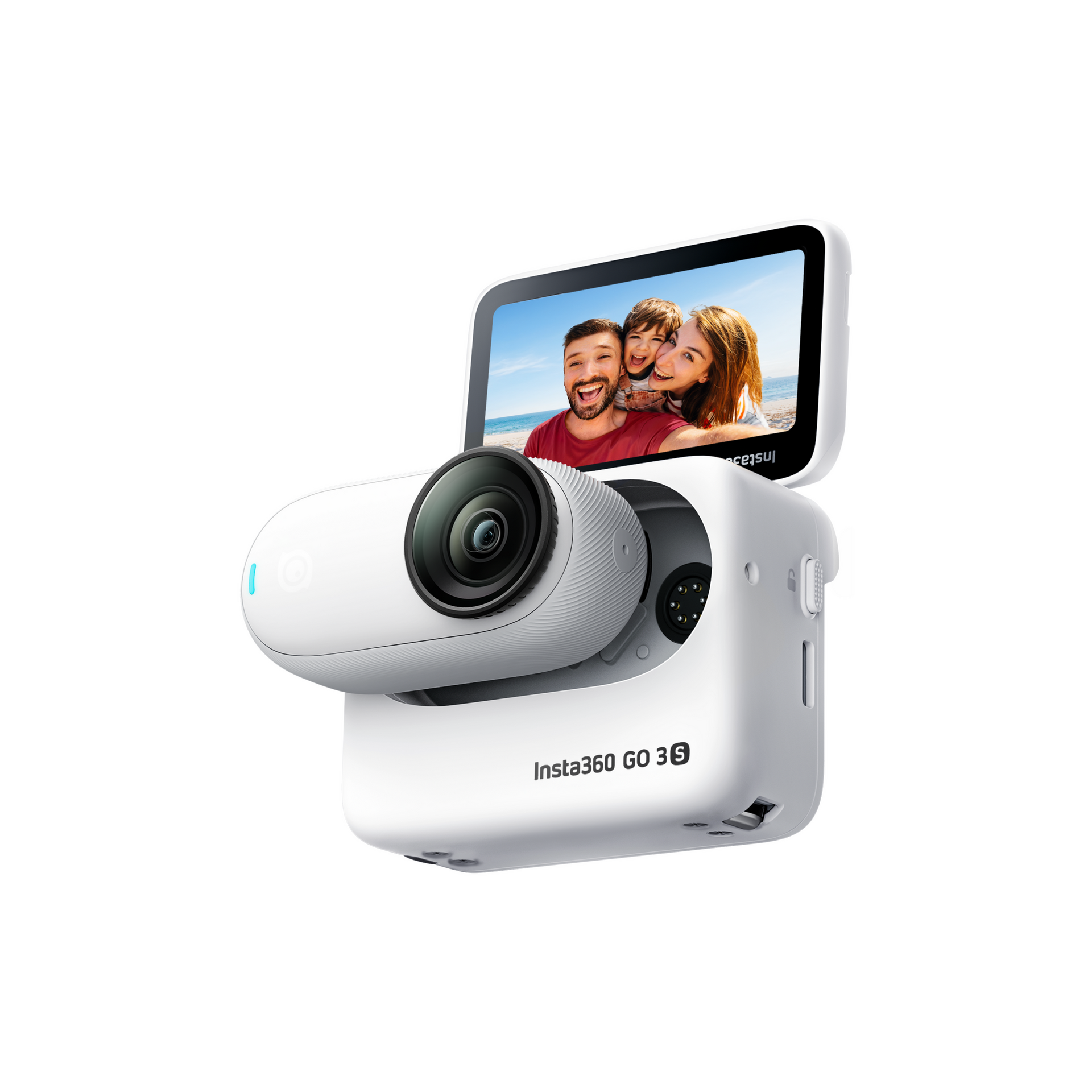 親指大の広角4Kカメラ Insta360 GO 3S発表。カメラ単体3万6800円、10m 