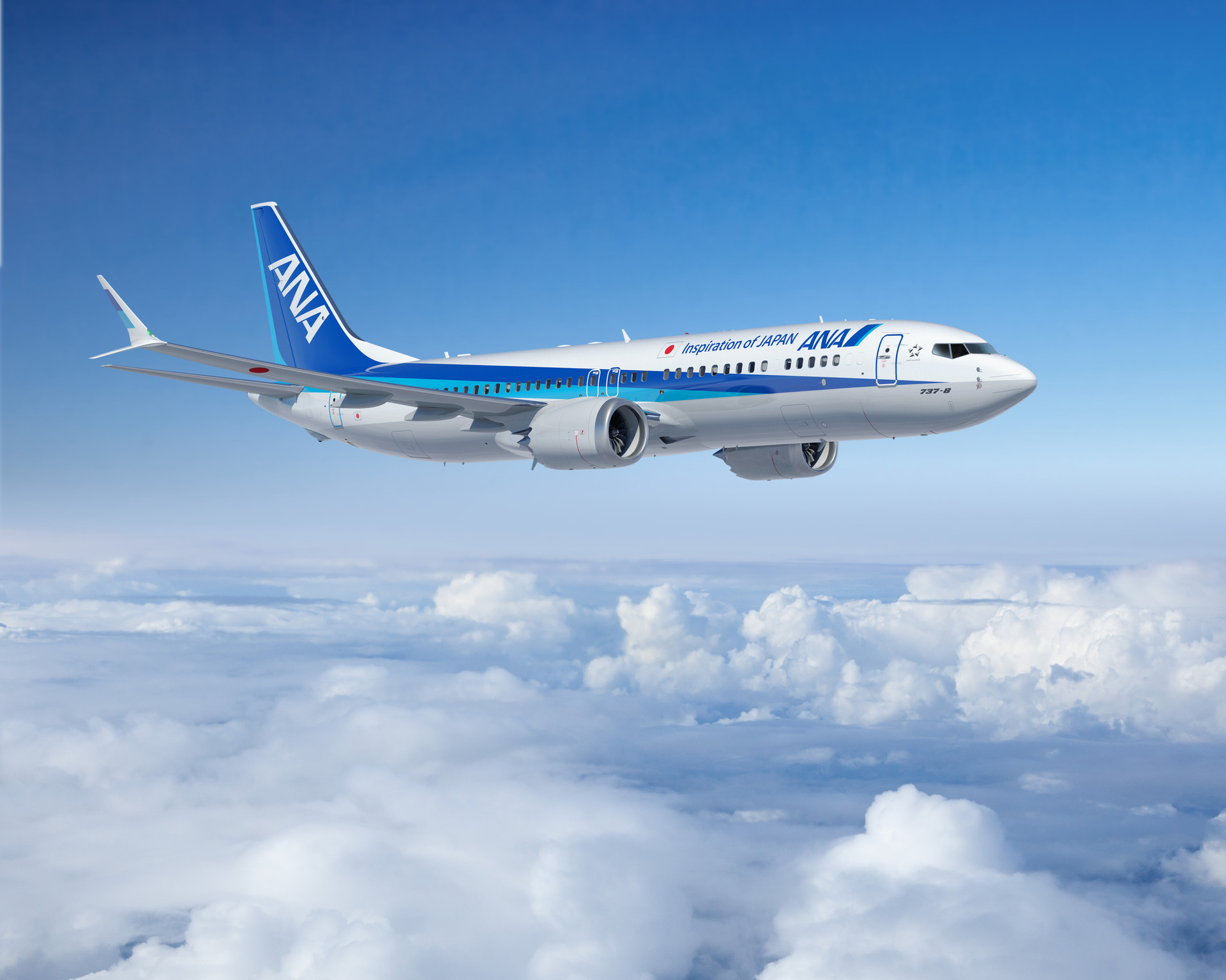 ANA MRJ90 1:100 ソリッドファスレージモデル