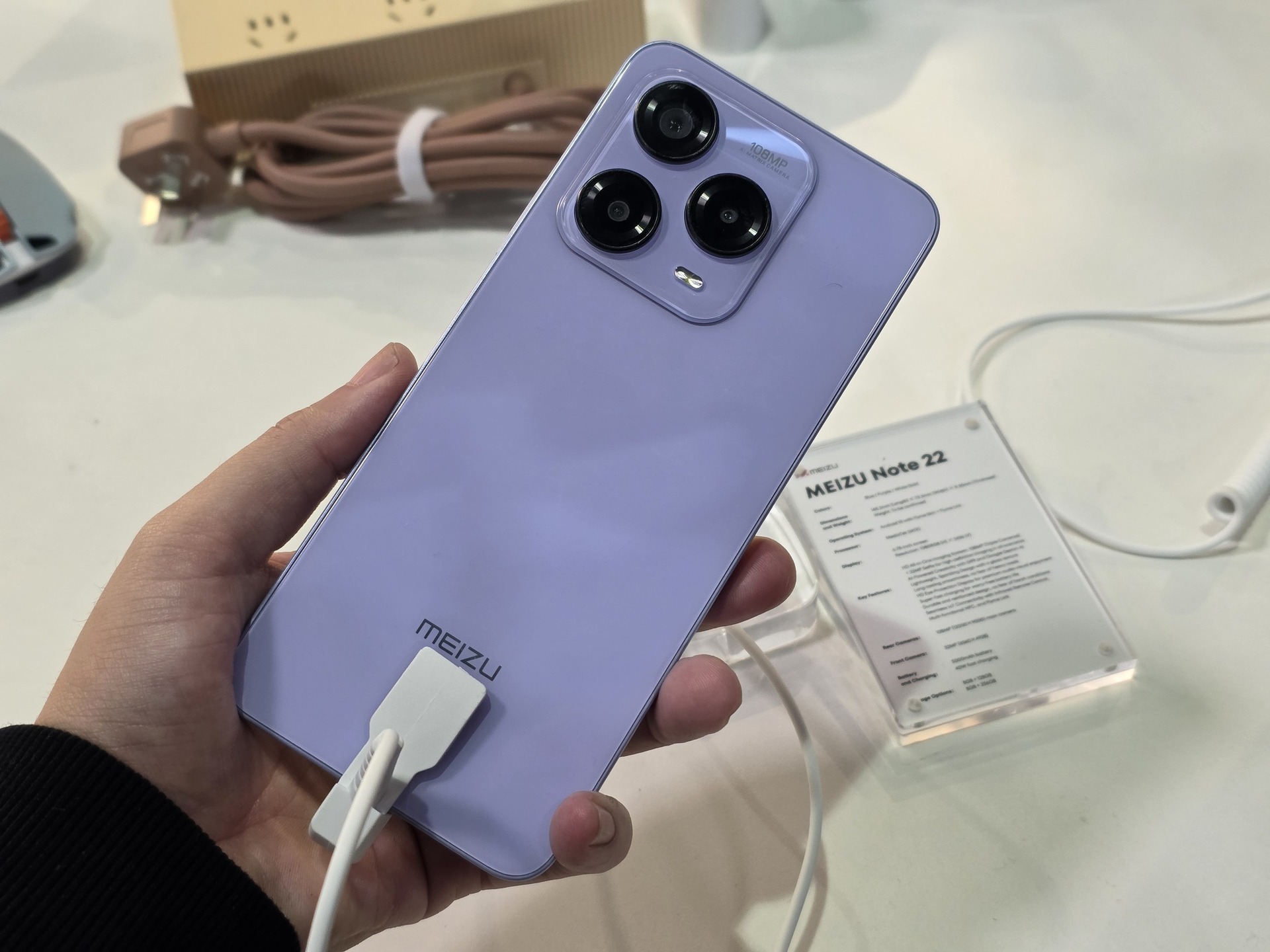 Meizu Note 21 256GB 8GB RAM 紫色