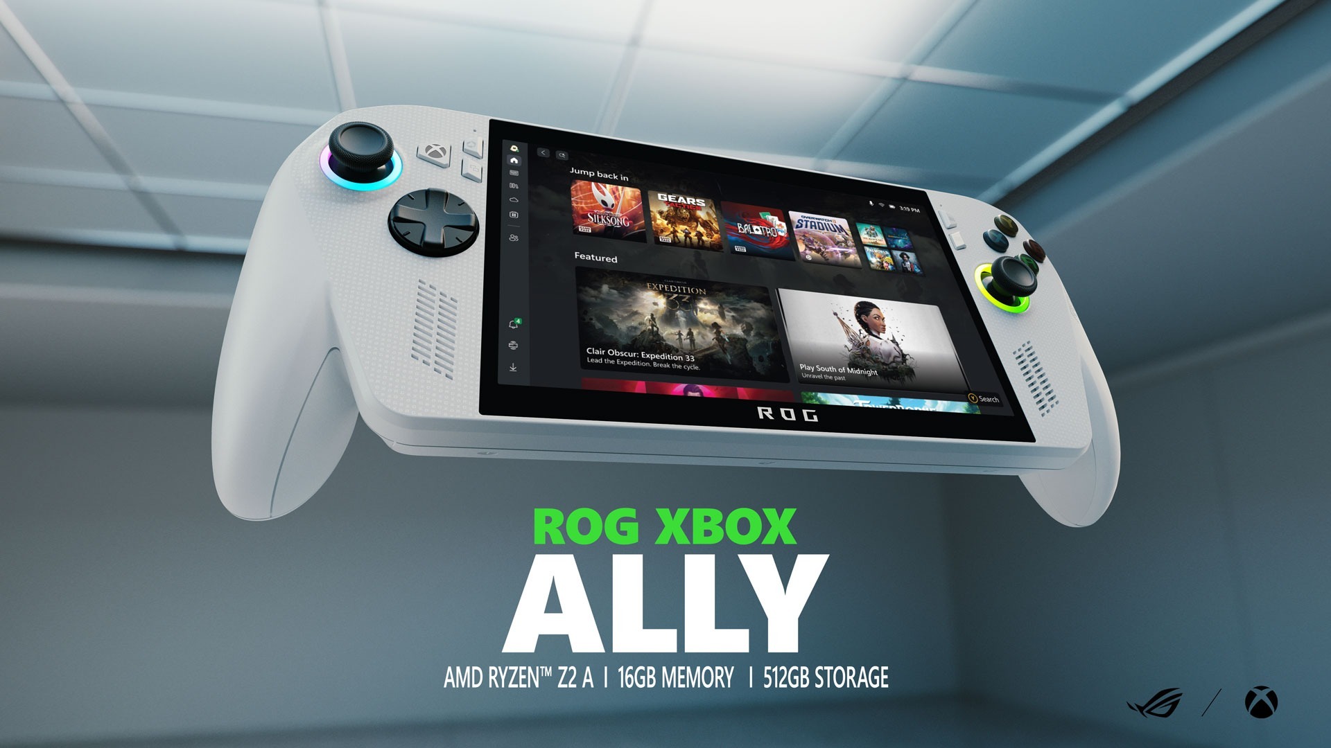 ROG Xbox Ally X発表。待望の携帯XboxゲーミングPC、マイクロソフトと