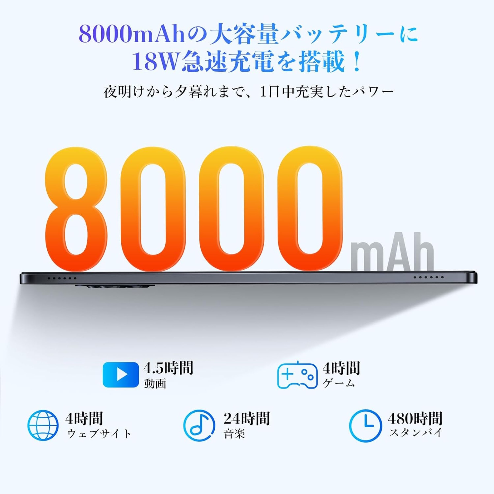 SIMフリー11インチAndroid 15タブレットTabwee W90が41%オフ1万7005円