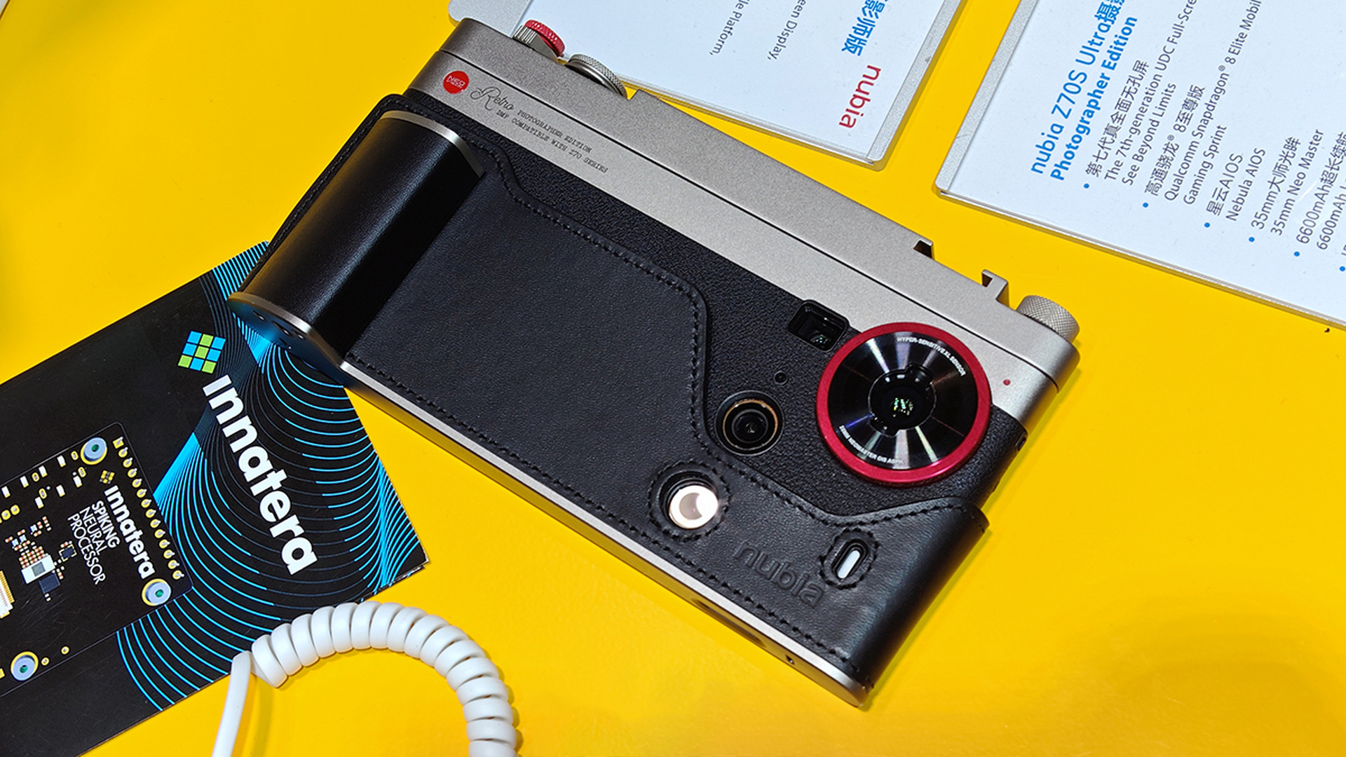 国内版nubia Z70 Ultra カメラキット&レンズセット 日本発売中のnubia Z70 Ultraにも変態カメラキットがあった