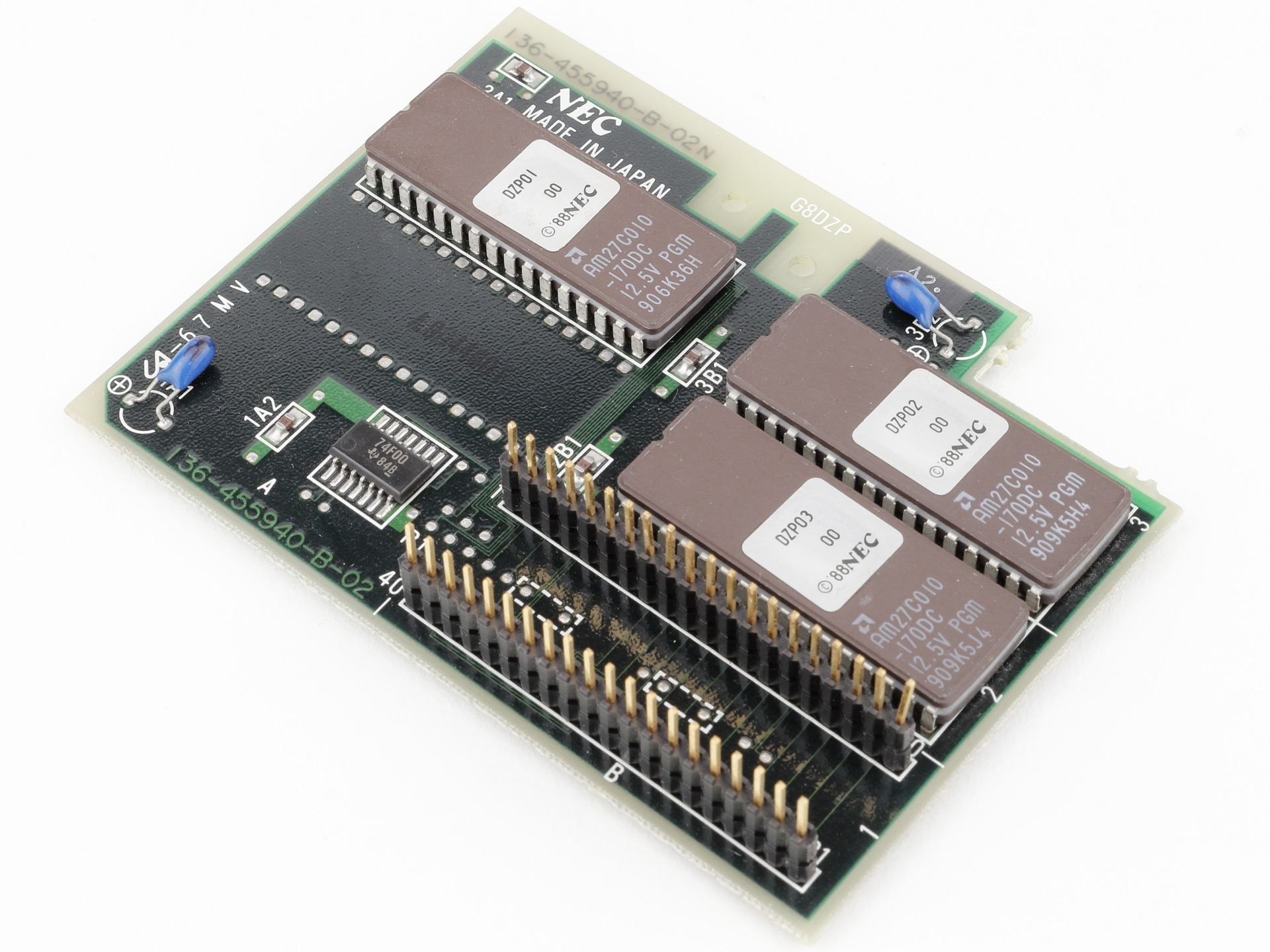 EPROM 紫外線消去 ROM リードオンリーメモリ (動作確認済) ファミコンでも使われた？ 繰り返しの書き込みと紫外線による