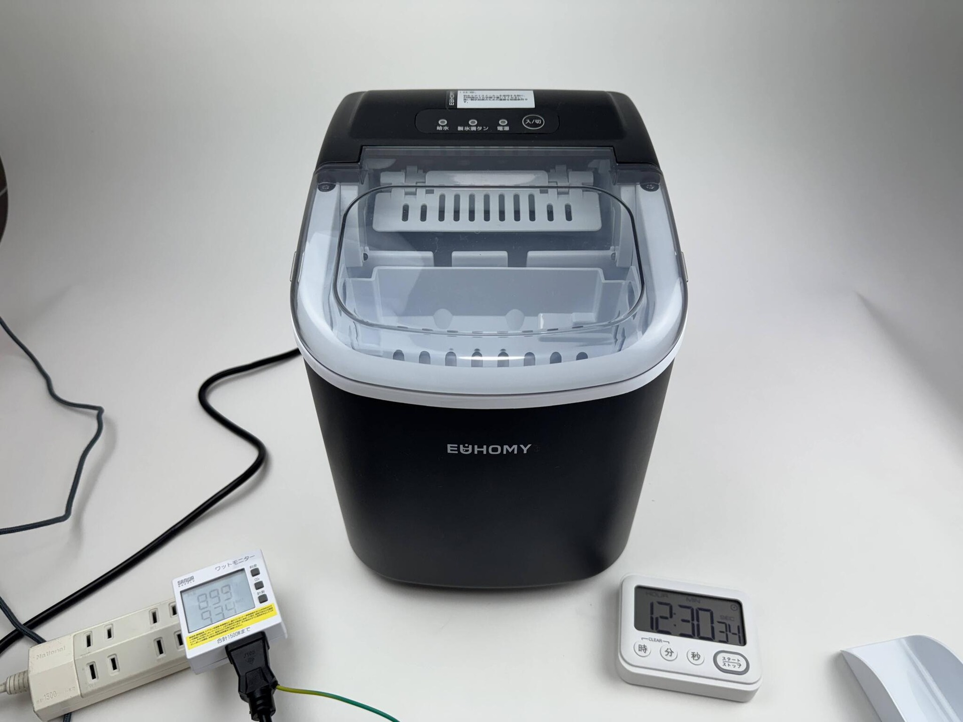 新品 EUHOMY 製氷機 家庭用 最速6分9個 ハンドル付き コンパクト Amazon.co.jp: EUHOMY 製氷機 家庭用 【高速製氷 自動洗浄機能