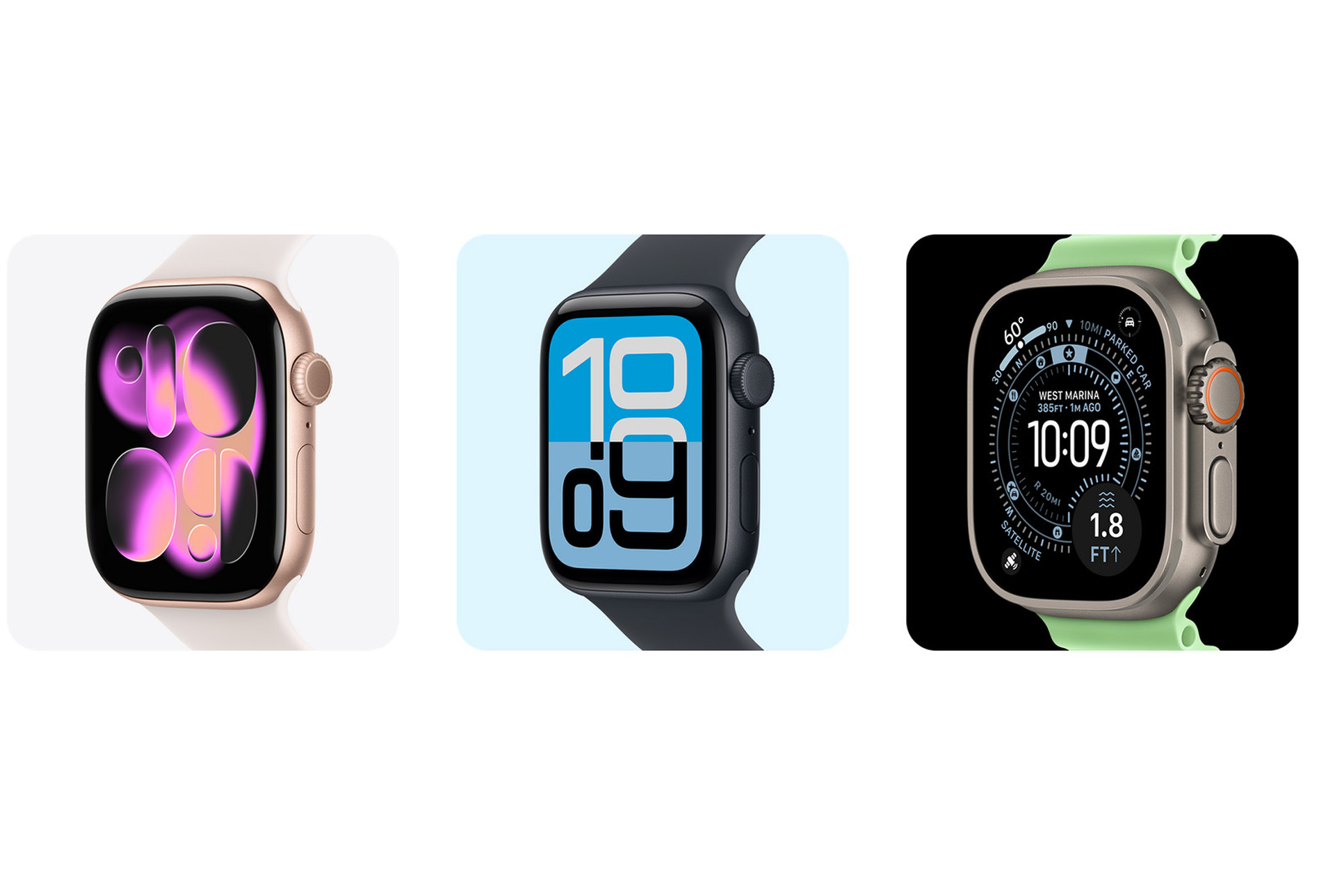 Apple Watch Series 11 / Ultra 3 / SE 3発表。衛星通信対応、健康関連 